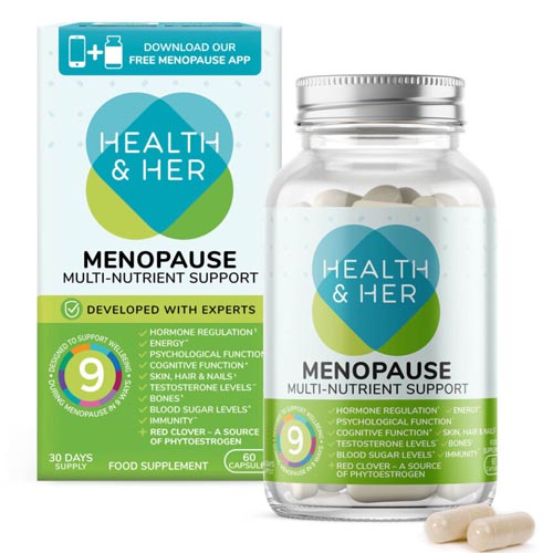 Health And Her Menopause multinutrient 60 capsules