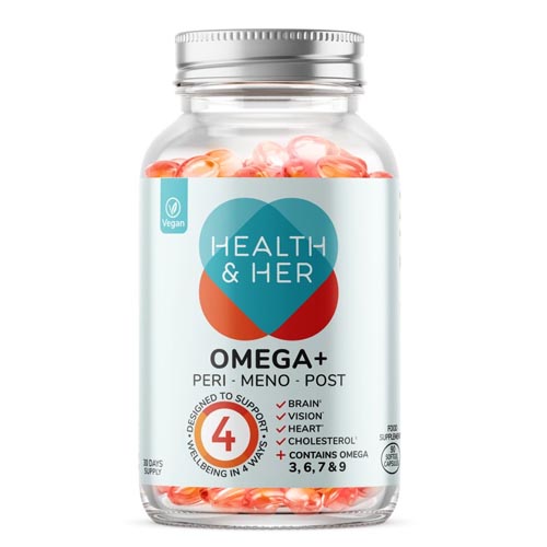Health And Her Vegan Omega + 90 capsules