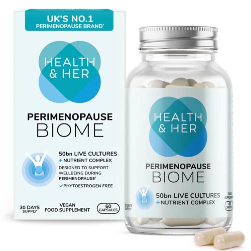 Health And Her Perimenopause Biome 60 capsules