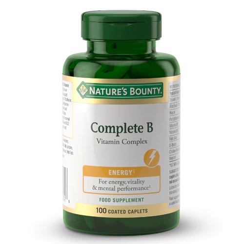 Natures Bounty Vitamin B Complex 100 caplets