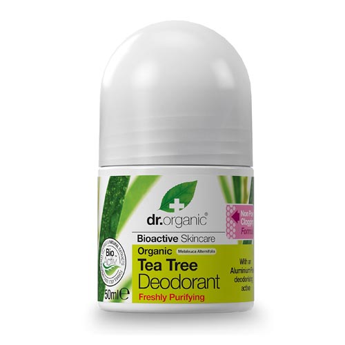 Dr Organics Tea Tree Deodorant roll on