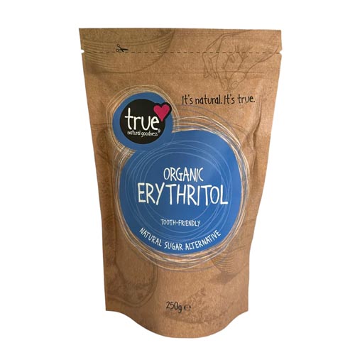 True Natural Organic Erythritol Powder 250g - Health Matters