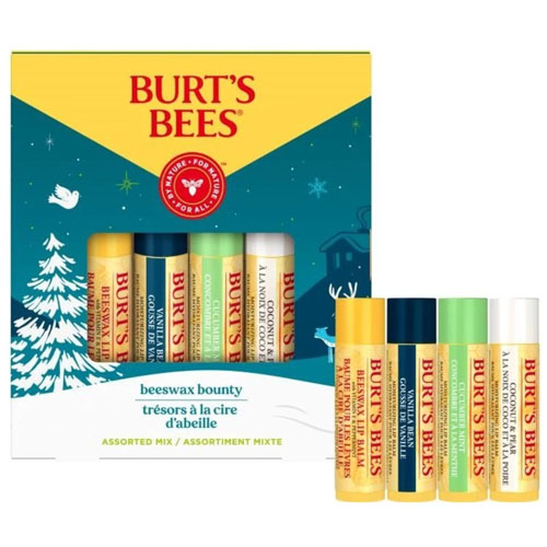 Burts Bees Assorted Beeswax Bounty Lip Balm Gift Set - Health Matters