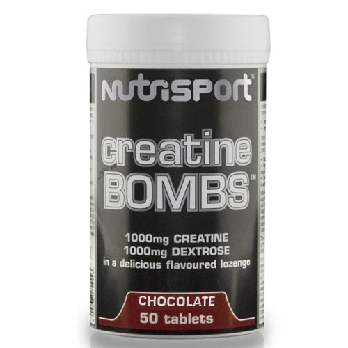 Nutri sport Creatine bombs Chocolate 50 tablets