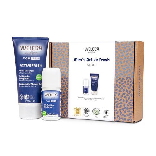 Weleda Men's Active Fresh gift set