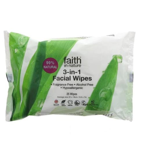 Faith in nature facial wipes