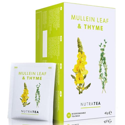 Nutra tea Mullein & thyme teabags