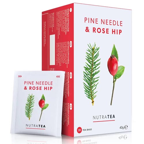 Nutra tea Pine needle & rosehip teabags