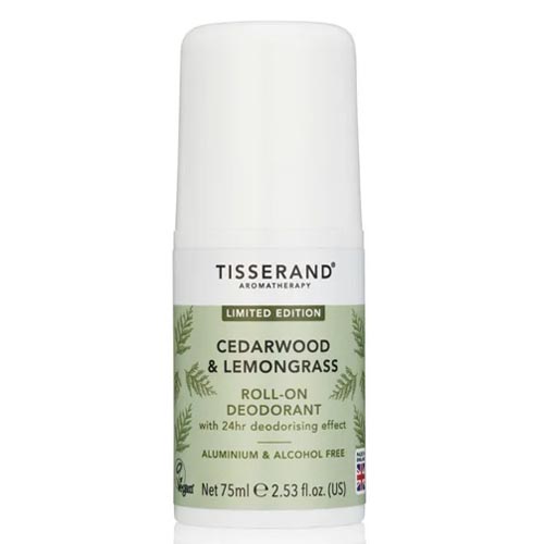 Tisserand Cedarwood and Lemongrass deodorant 75ml