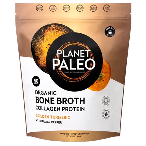 Planet Paleo Bone Broth Turmeric 450g