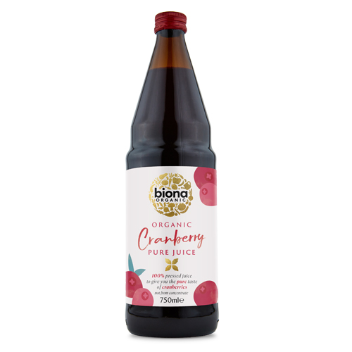 Biona Organic Cranberry Juice 750ml