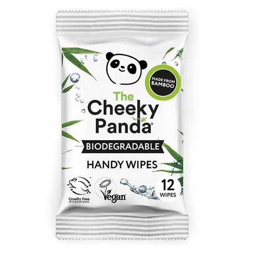 The Cheeky Panda Handy wipes