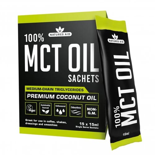 Natures Aid MCT oil sachets
