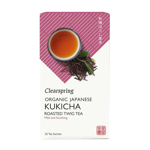 Clearspring Organic Japanese Kukicha Tea 20 Sachets - Health Matters