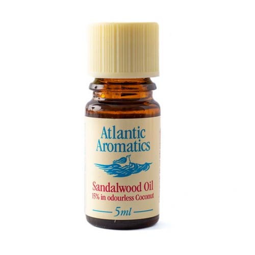 Atlantic Aromatics Sandalwood 15% in coconut oil 5ml